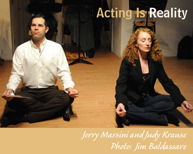 Two Actors Meditating